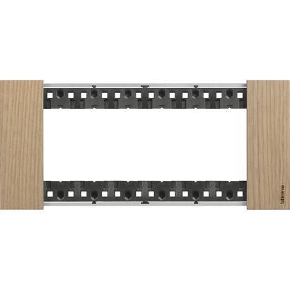 Placca Living Now 6 moduli - rovere - materiale: legno