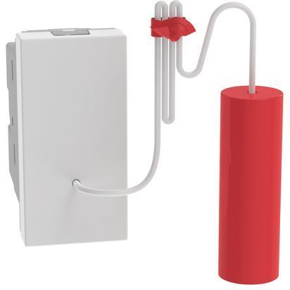 Pulsante 1P (NO/NC) 10 A – 250Vac a tirante
BTCINO MATIX GO BIANCA