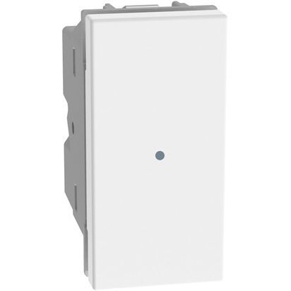 Interruttore assiale 1P 10 AX – 250 Va.c. - illuminabile
BTCINO MATIX GO BIANCO