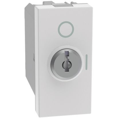 Interruttore 2P 10 AX - 250Vac a chiave
BTCINO MATIX GO BIANCA