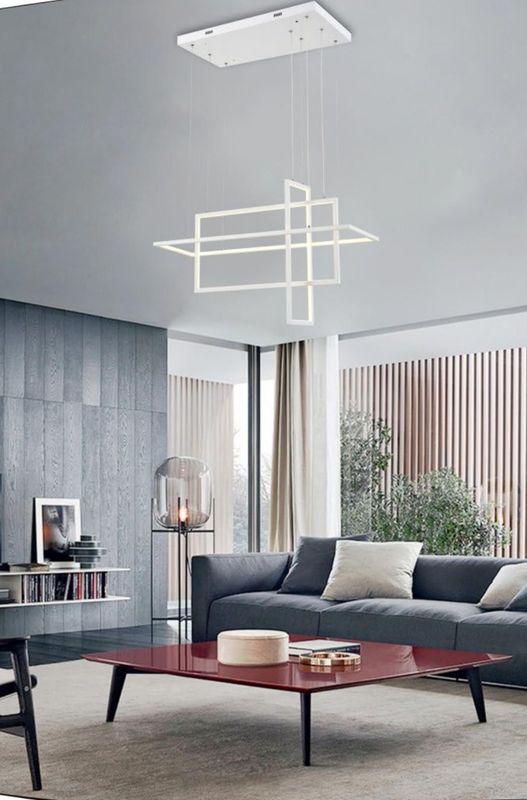 ​LAMPADARIO MODERNO ESAGONALE LP-35BC