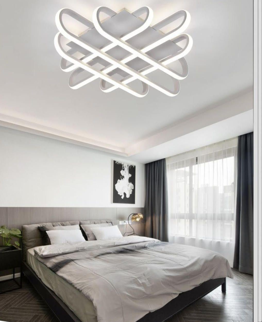 ​ PLAFONIERA MODERNA LED C41-BN