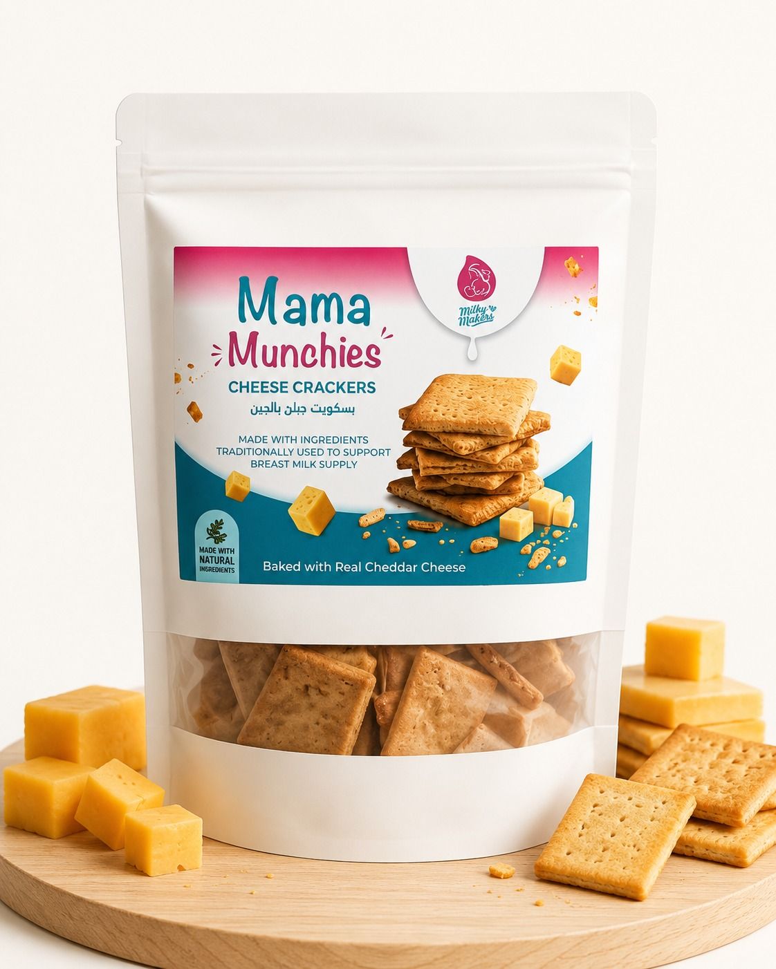 Mama Munchies Cheese Crackers