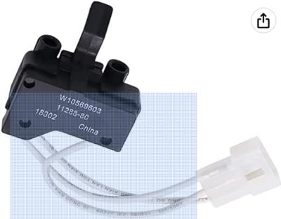 WPW10569603 Dryer Door Switch