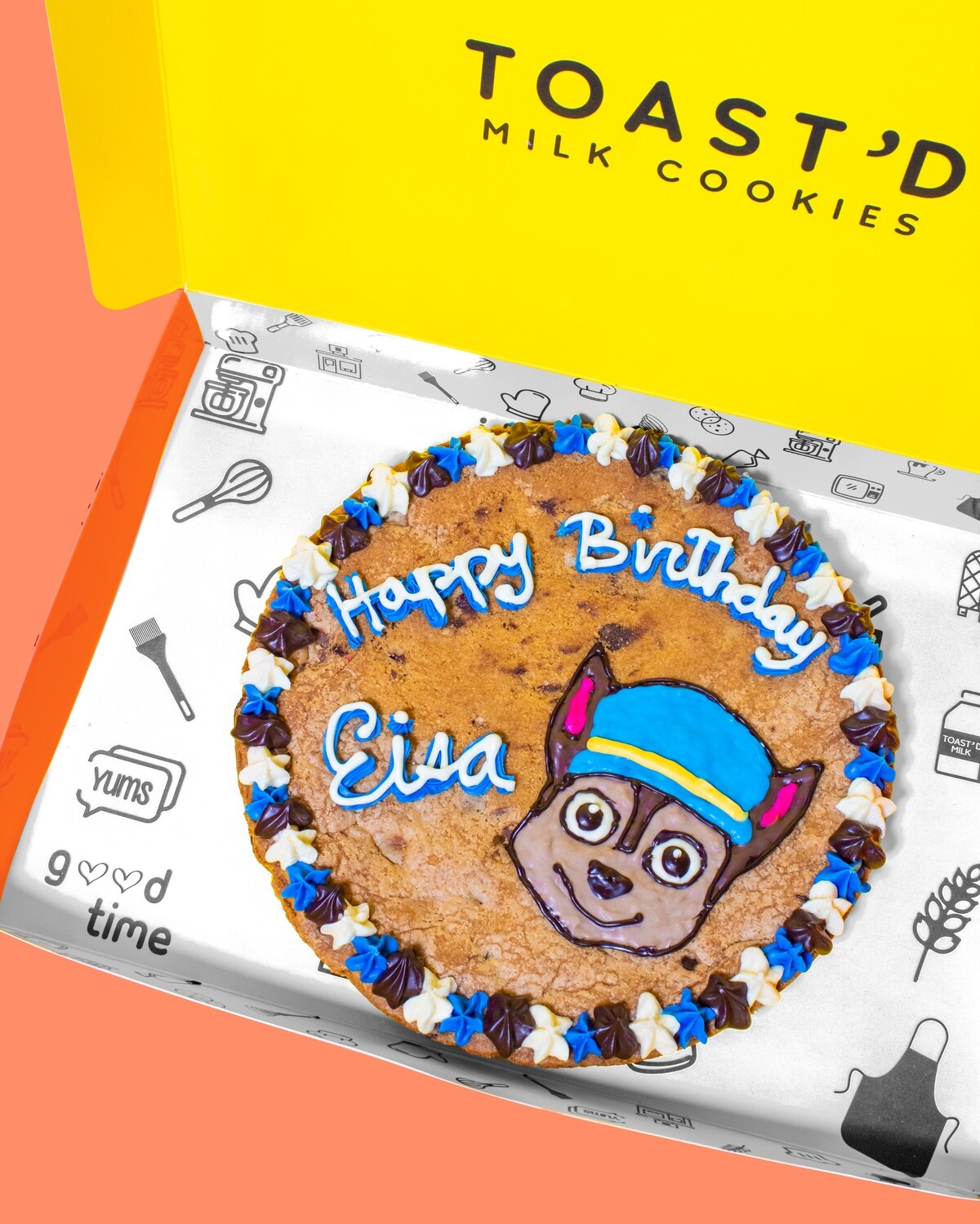 Paw Patrol Cookie Cake