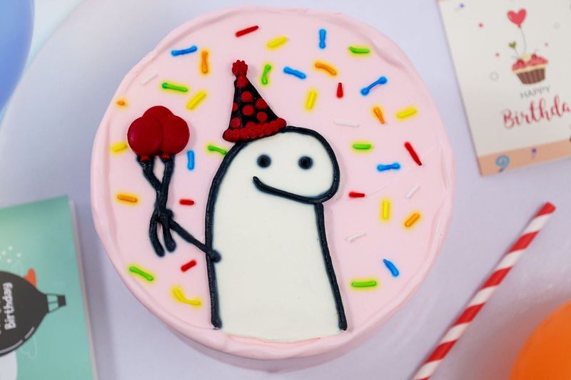Flork Birthday Cake