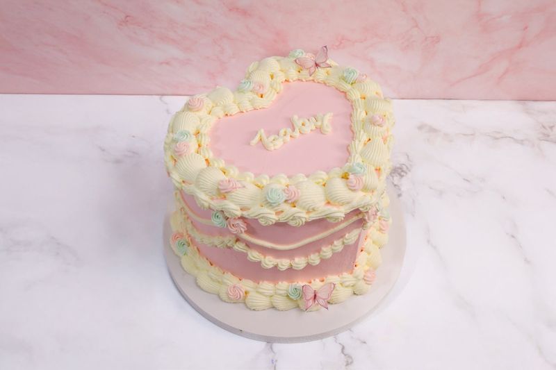 Baby Gender Reveal Cake