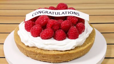 Italian Raspberry Cake