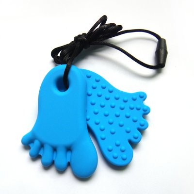 Footprint Pendant Blue