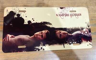 Damon & Stefan License Plate