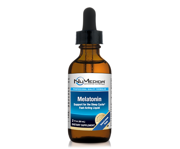 Melatonin Liquid (Natural Lemon), 2 fl oz