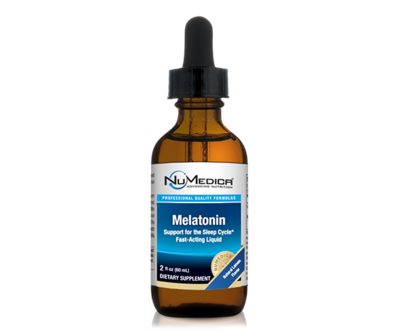 Melatonin Liquid (Natural Lemon), 2 fl oz