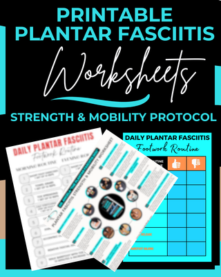 Plantar Fasciitis Worksheets