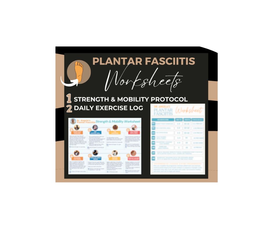 Plantar Fasciitis Worksheets