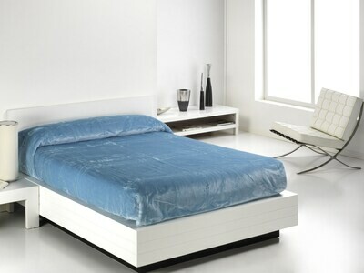 Cobertor Veludo Eden 240x240 Celeste Cobertor Veludo Eden 240x240 Celeste
