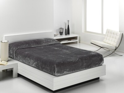 Cobertor Veludo Eden 160x240 Cinza Cobertor Veludo Eden 160x240 Cinza