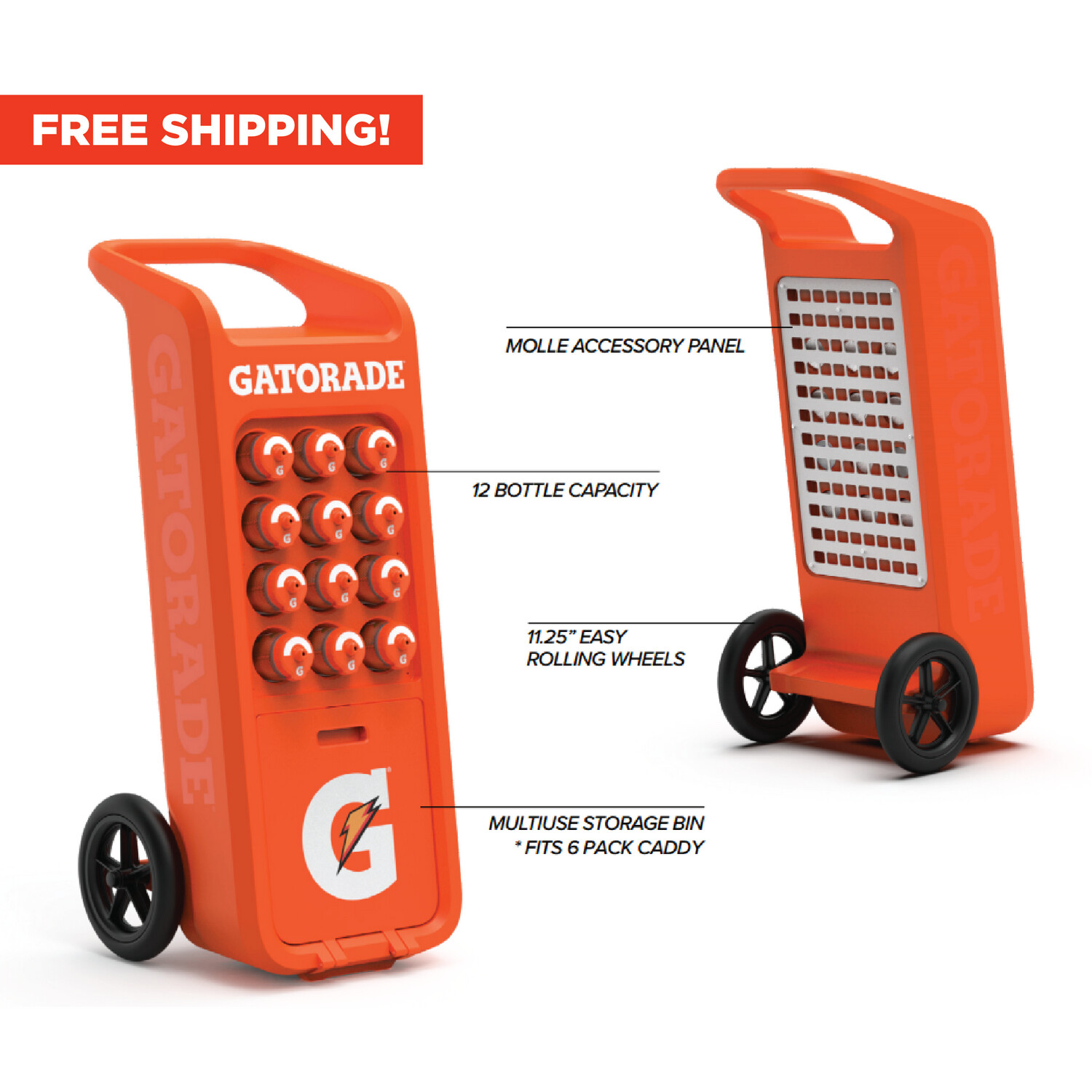 Gatorade Bottle Rover Cart