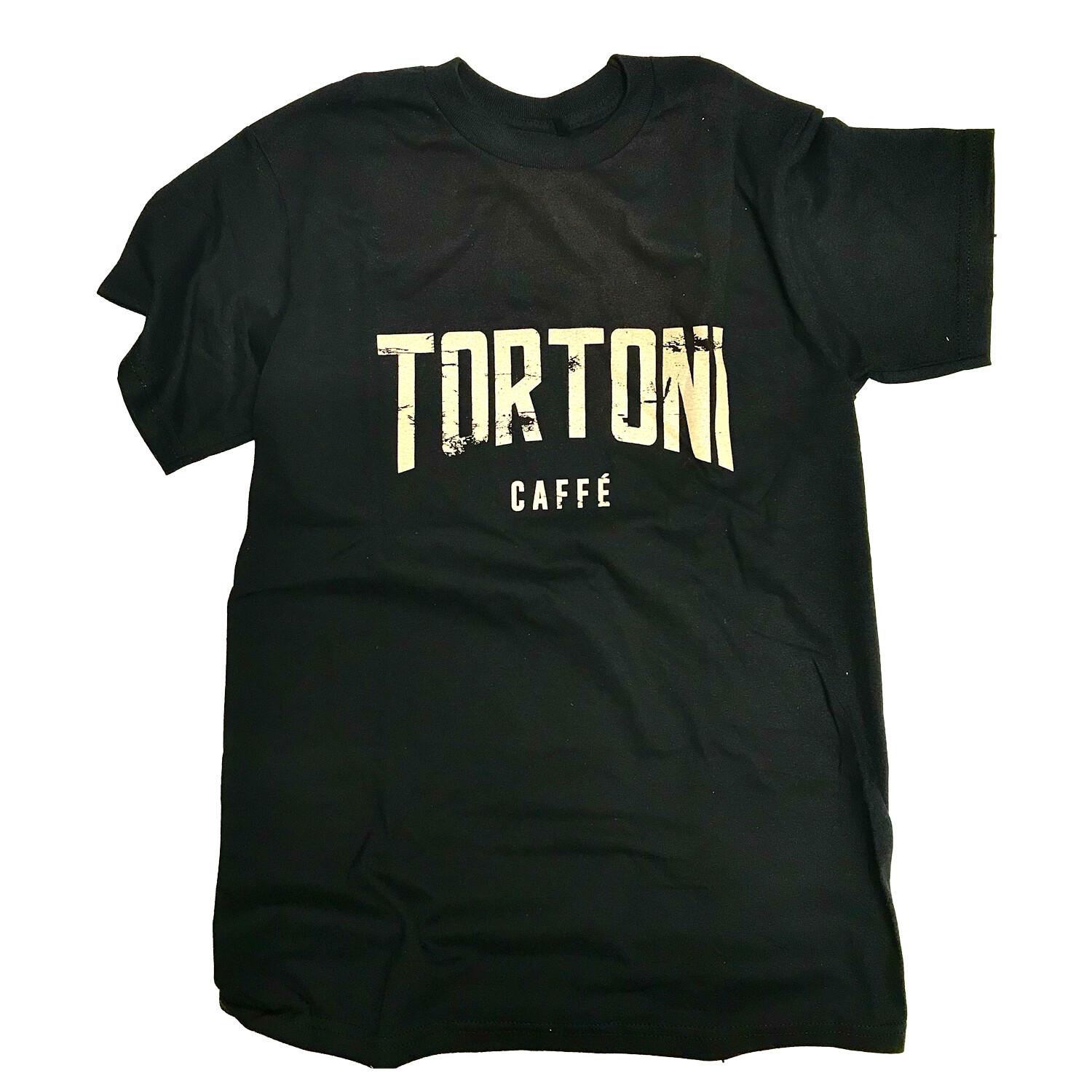 Tortoni Caffe Black Logo T-Shirt
