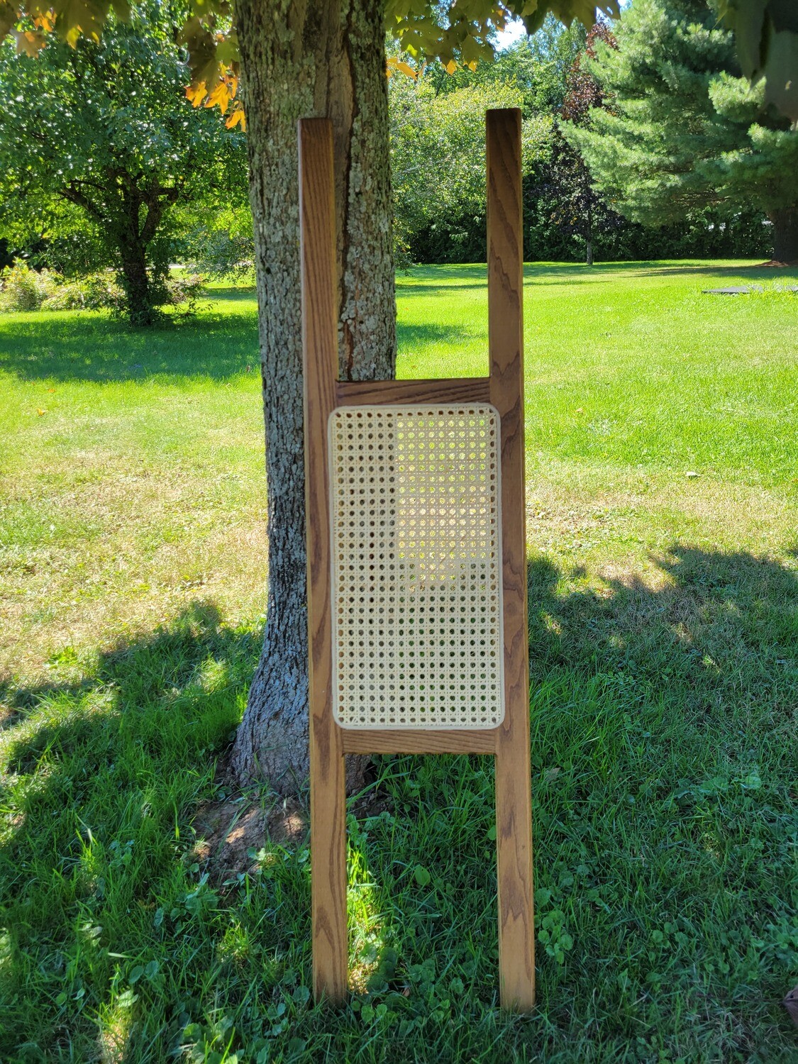 Extra Large Ash Webbed &amp; Cane Canoe Seat