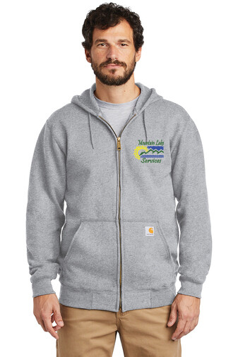Carhartt ® Midweight Hooded Zip-Front Sweatshirt