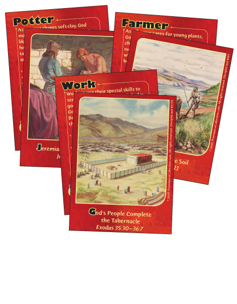 1BBC - At Work with God - Bible Cards