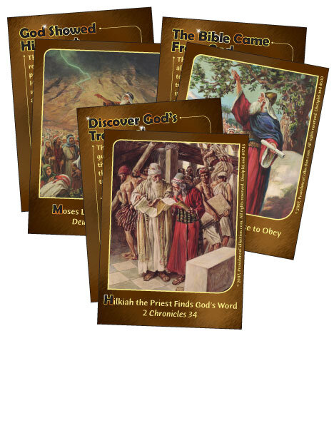 2ABC - How We Got the Bible - Bible Cards
