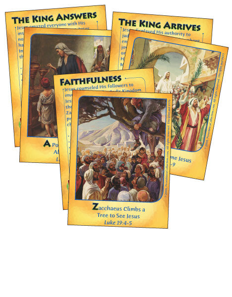 3CBC - Mighty Miracles - Bible Cards