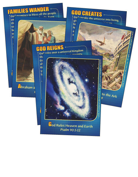 5ABC - Old Testament Champions - Bible Cards
