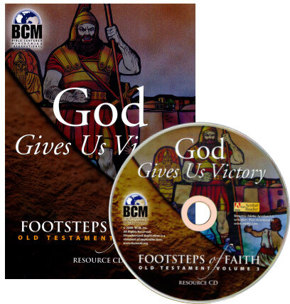 FO3RCD - Footsteps of Faith Teaching Resources CD: God Give Us Victory - OT 3