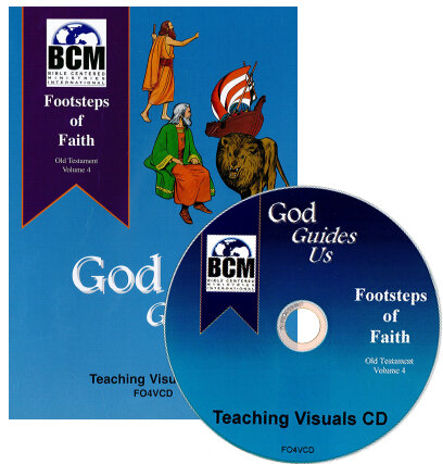FO4VCD - Footsteps of Faith Teaching Visuals CD: God Guides Us - OT 4