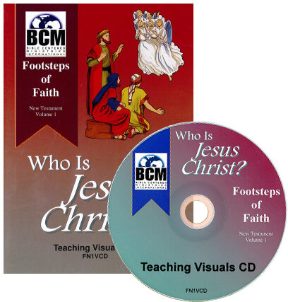 FN1VCD - Footsteps of Faith Teaching Visuals CD: Who Is Jesus Christ? - NT 1