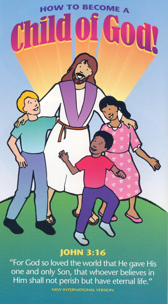 TJ316-10 - How To Become a Child of God (Children's Tract) (pk/10)