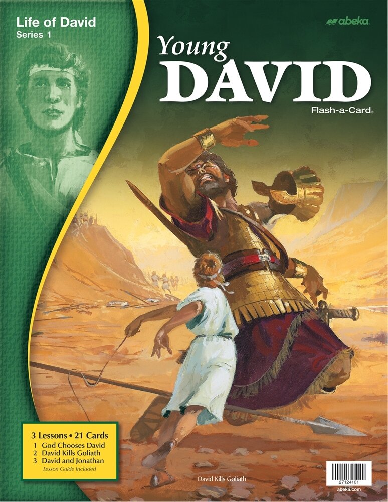 AB 71241 - Abeka:  Young David Series 1 Flash-a-Cards