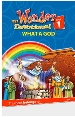 CEF 61180  Wonder Devotional Book #1 (Elementary)