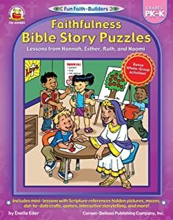 5185 - Faithfulness Bible Story Puzzles (grade PK-K)