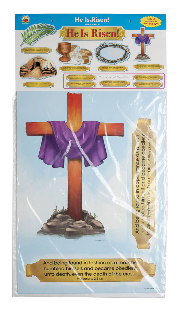 RBP 8081 - He is Risen Bulletin Board Set