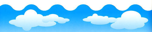 RBP 8580 - Border:  Clouds