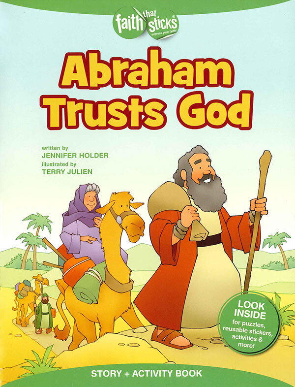 RBP 8488  Abraham Trusts God Book (Preschool)