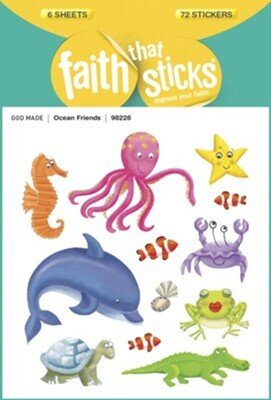 JH 398228  Ocean Friends Stickers (72)