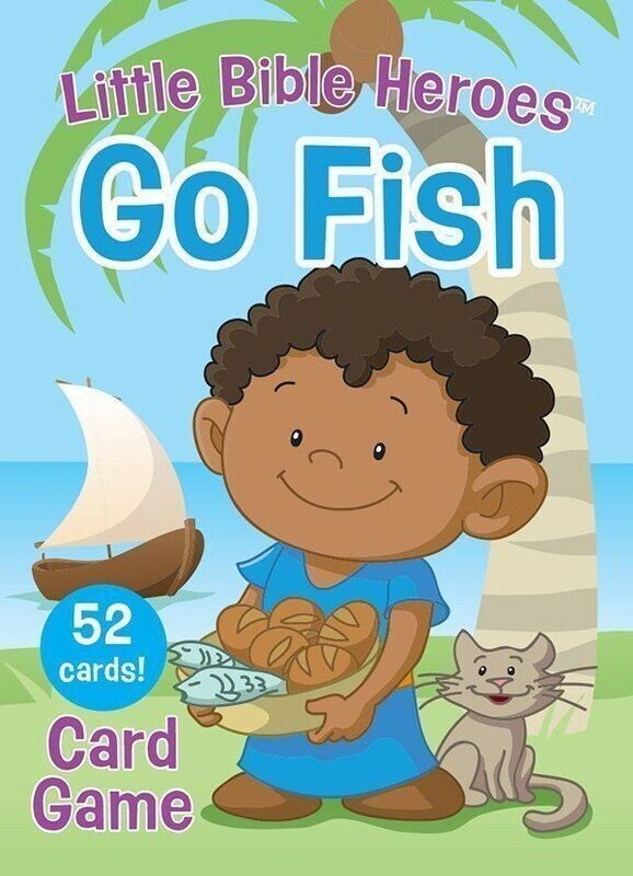 PS 60015 - Little Bible Heroes Go Fish Card Game