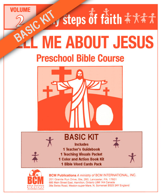 TS2TK - Tiny Steps of Faith Basic Teaching Kit - Vol 2: Tell Me About Jesus