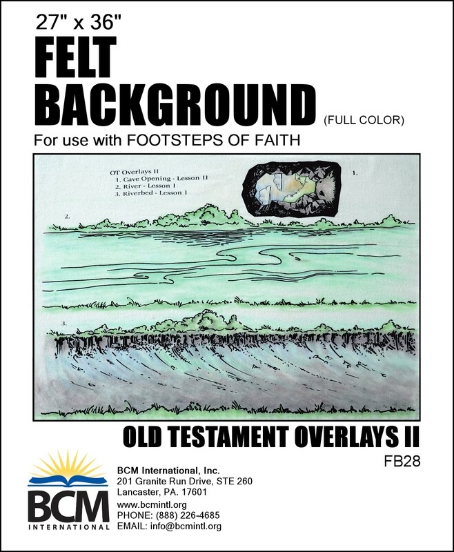 FBC28 - F of F Coloured Flannel Background - O.T. Overlays 2