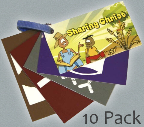 SCKGCP - Sharing Christ with Kids Gospel Cards 10-pack