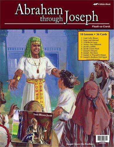 AB 97888 - Abeka:   Abraham Through Joseph Flash-a-Cards