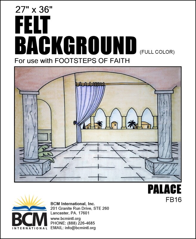 FBC16 - F of F Coloured Flannel Background - Palace