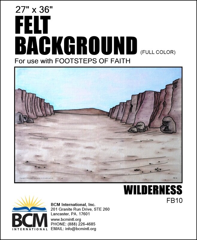 FBC10 - F of F Coloured Flannel Background - Wilderness