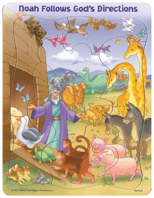 RBP 5600  Puzzle - Noah Follows God's Direction