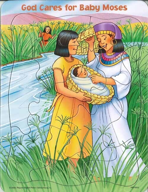 RBP 5602  Puzzle - God Cares for Baby Moses