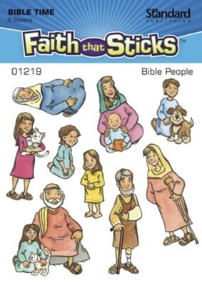 JH 712194  Bible People Stickers (54)