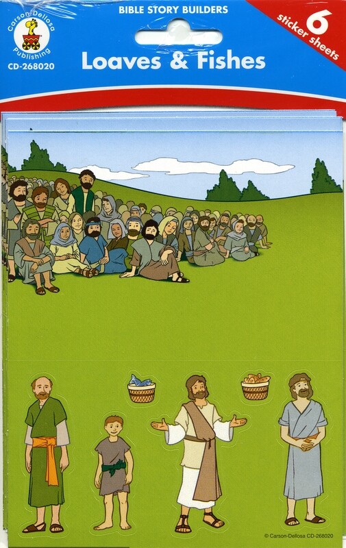 RBP 8062 - Scene Builder Stickers - Loaves & Fishes (6 sheets)